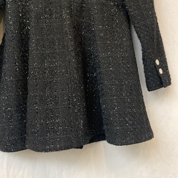 NWOT LAUNDRY BY SHELLI SEGAL WOMEN’S SINGLE-BREASTED SKIRTED TWEED COAT. - Picture 5 of 16